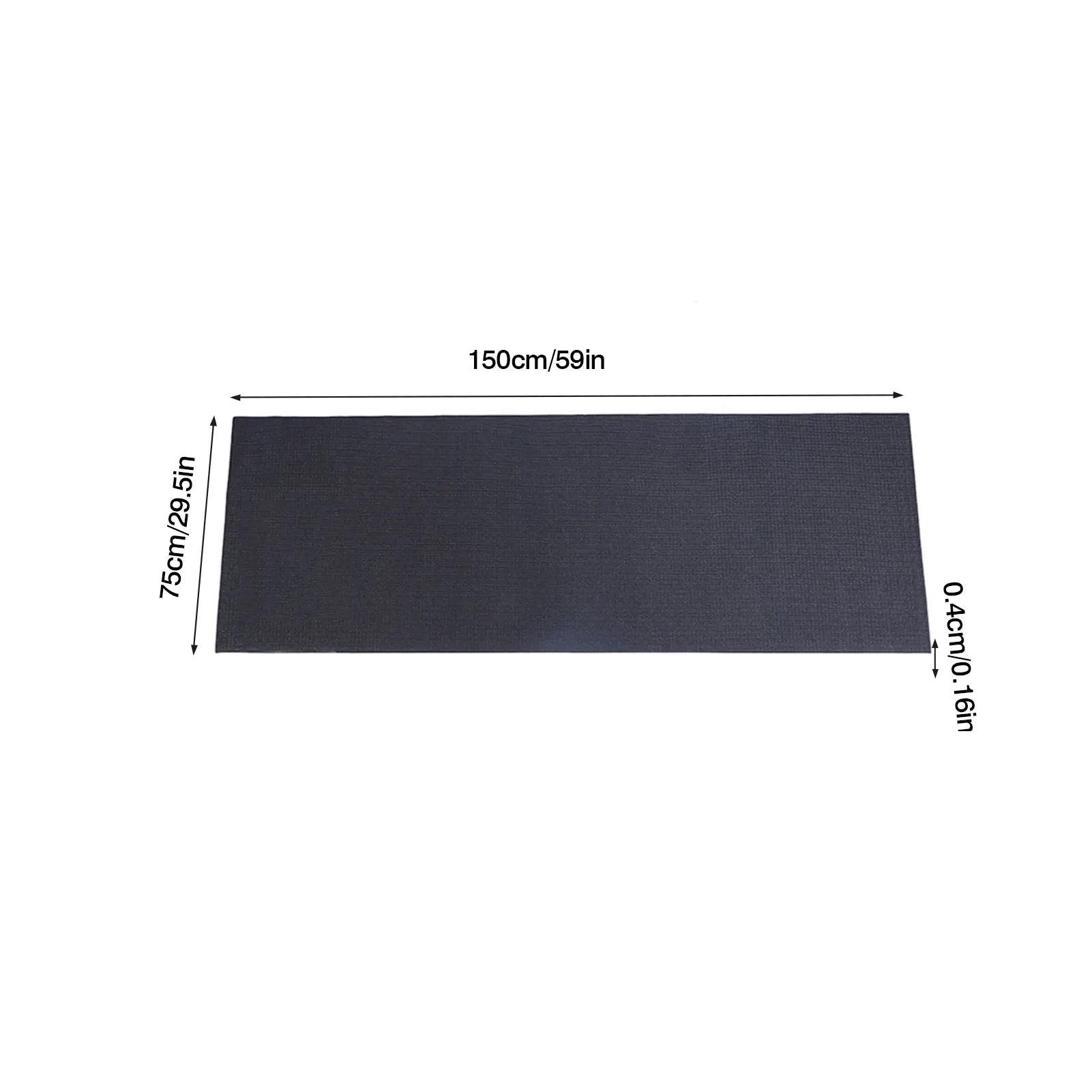 150X75Cm Walking Pad Mat for Treadmill Protect Floor Anti-Skid Quiet Exercise Workout for Fitness Equipments Shock Absorbing Pad