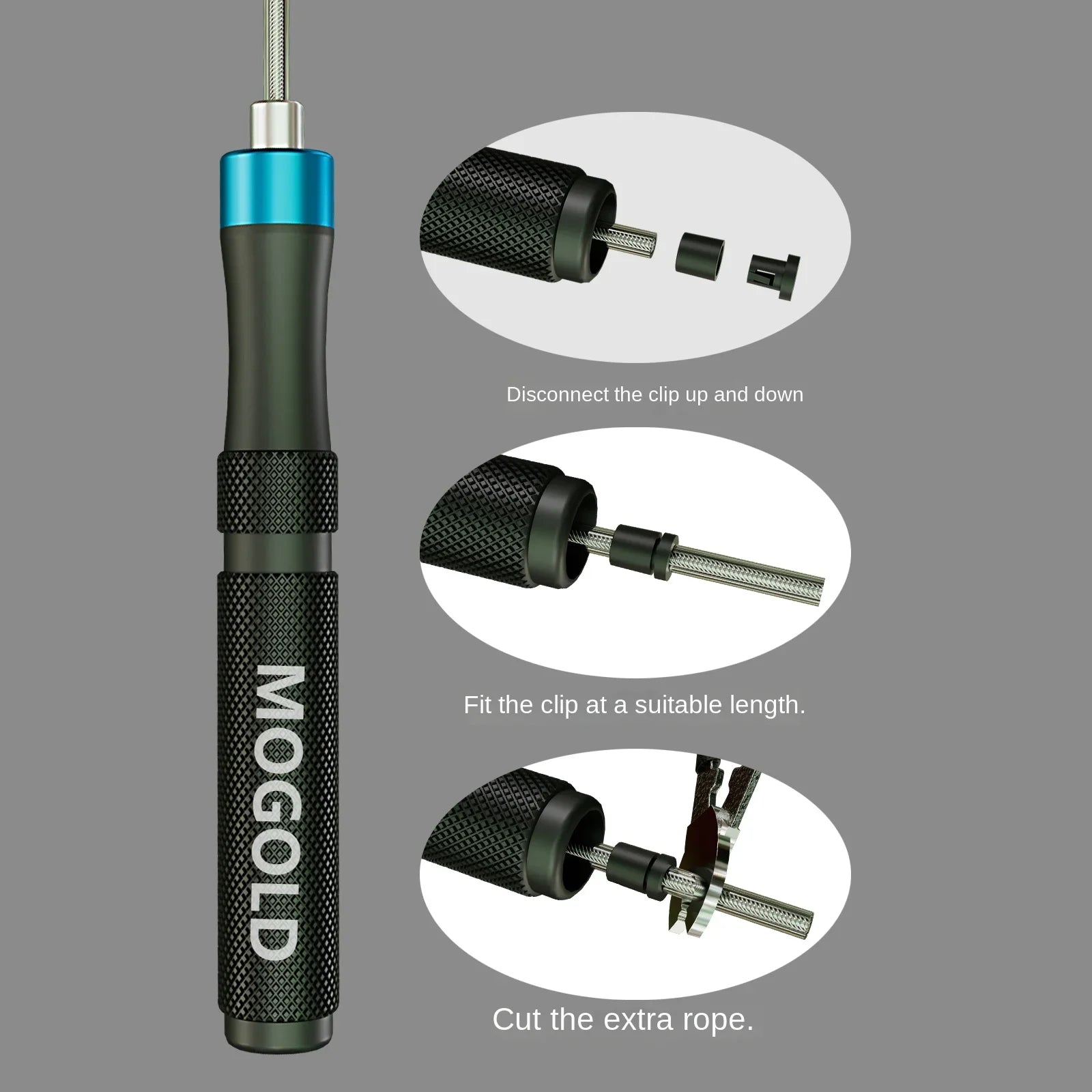 Sport Jump Rope Boxing Replacement Sports Bodybuilding Weighted Crossfit Sport Man Bodybuilding Sport Jump Weights Fitness Gym M