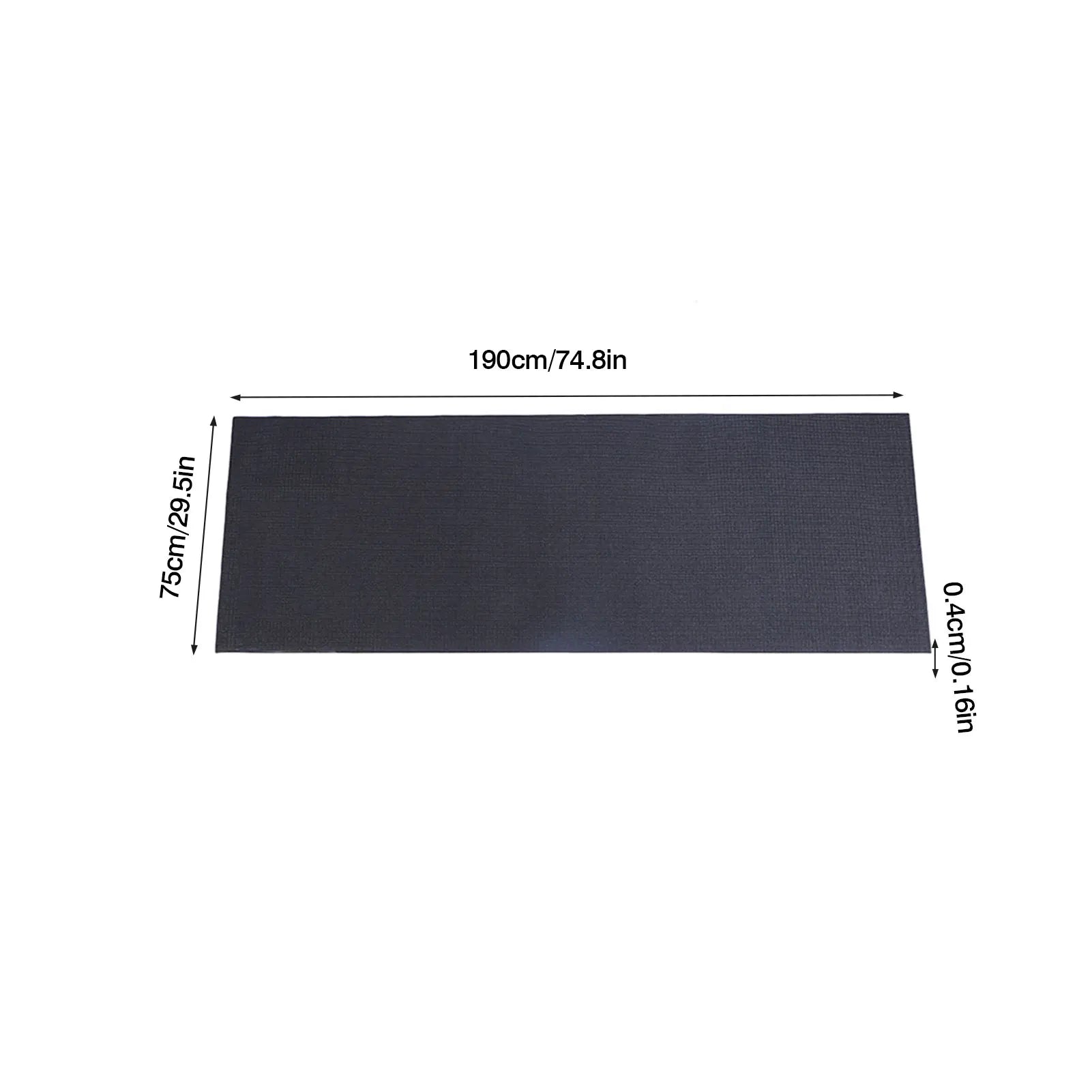 150X75Cm Walking Pad Mat for Treadmill Protect Floor Anti-Skid Quiet Exercise Workout for Fitness Equipments Shock Absorbing Pad