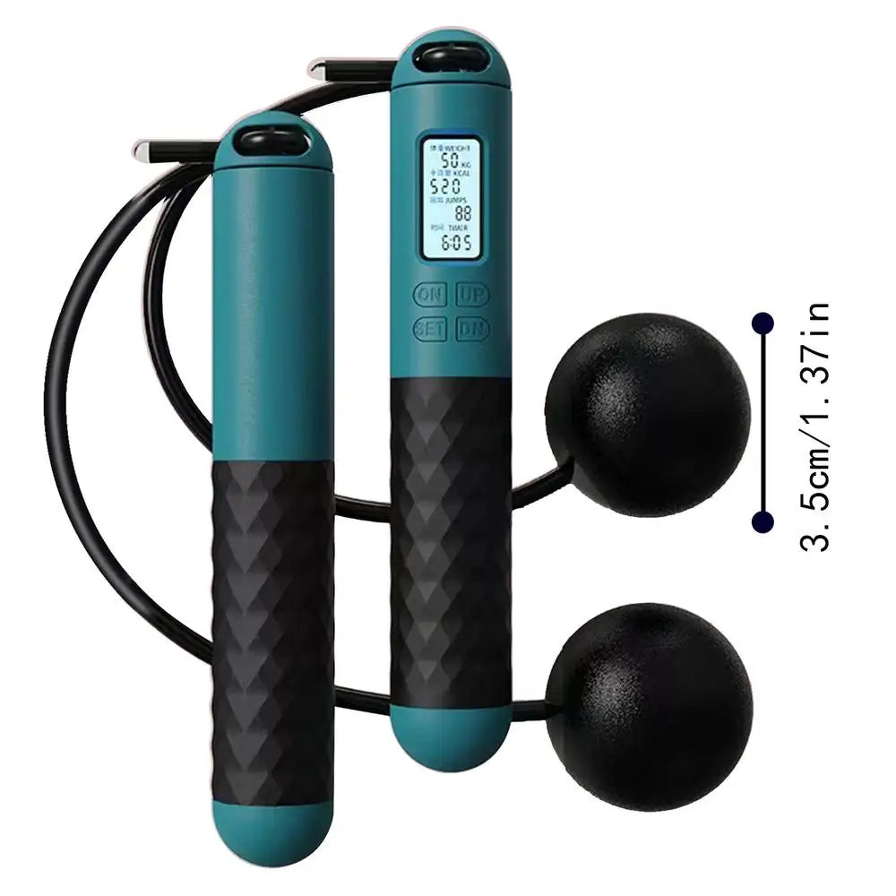 Ropeless Jump Rope Ball-Weighted Jump Ropes Adjustable Weighted Cordless Jump Rope Ball-Weighted Jumping Ropes