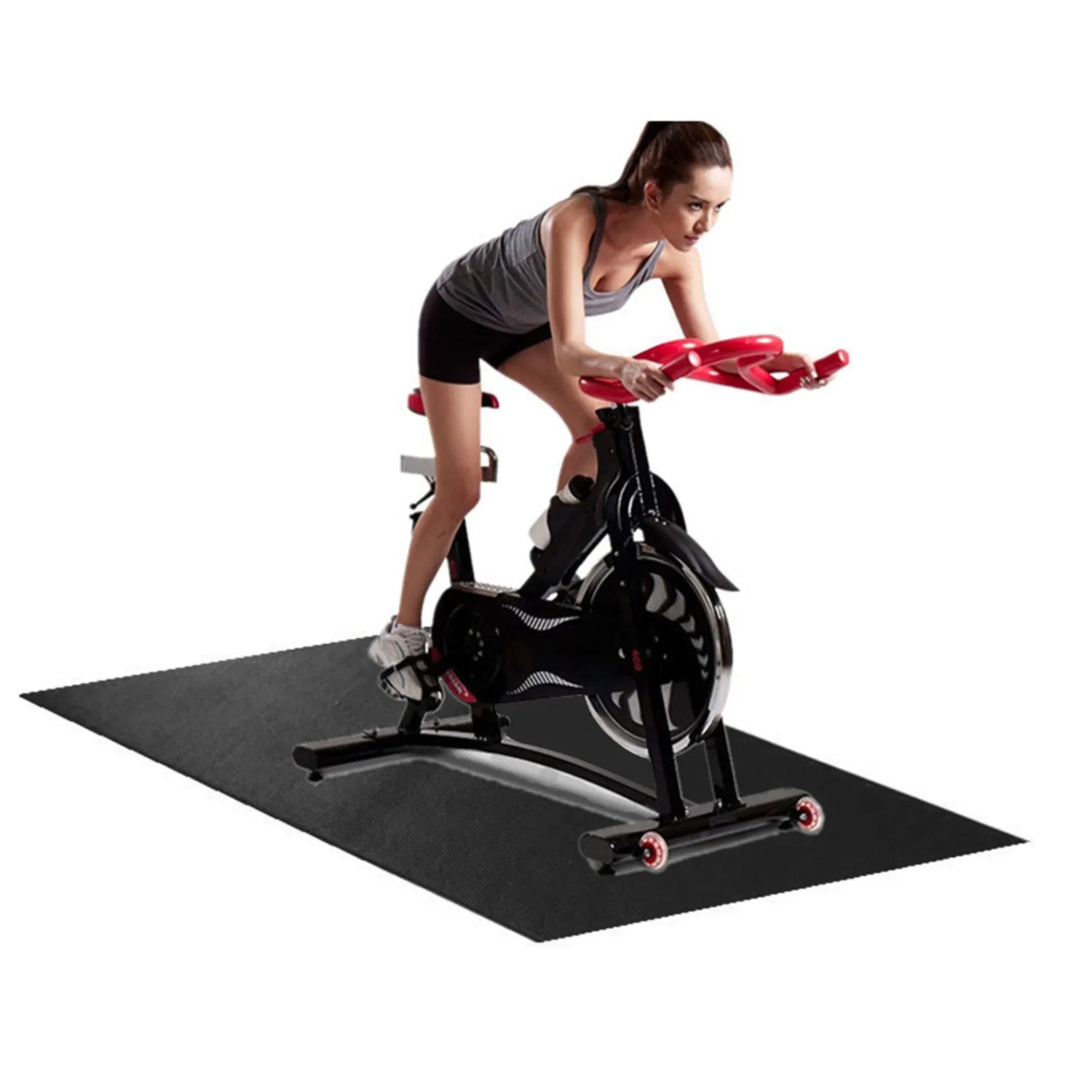 150X75Cm Walking Pad Mat for Treadmill Protect Floor Anti-Skid Quiet Exercise Workout for Fitness Equipments Shock Absorbing Pad