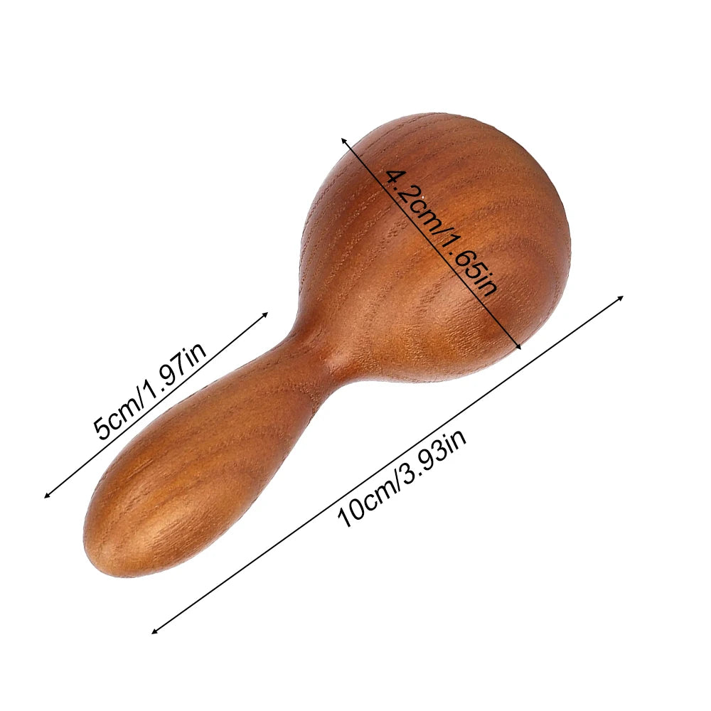 Portable Massage Hammer,Spa Massage Tool for Back Acupoint Massage &amp;Acupoint Relaxation,Wood Beauty Massage Hammer for Skin Care