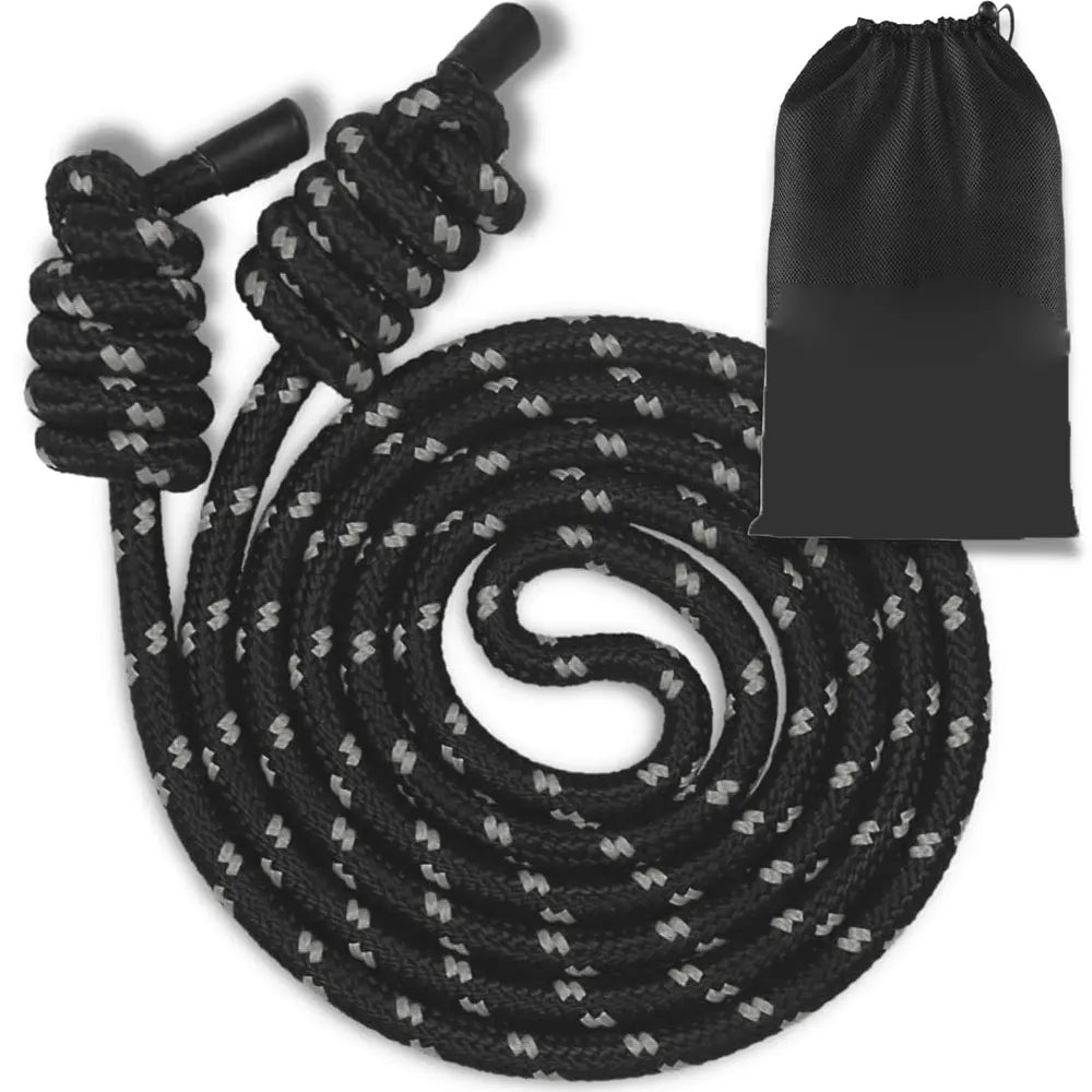 Flow Exercise Rope for Fitness Flow Double Braid Workout Rope Adjustable Length Jump Ropes for Men and Women Home Gym Workout