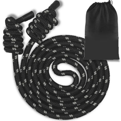 Flow Exercise Rope for Fitness Flow Double Braid Workout Rope Adjustable Length Jump Ropes for Men and Women Home Gym Workout