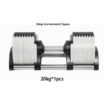 Colorful Paint Adjustable Dumbbell, Gym Fitness Dumbbells, Incremental Cast Iron, New, 36Kg, 2Kg Increased