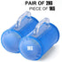 1 Pair Water Dumbbells Water Filled Training Weights Set Water Weight Bag Travel Weights for Strength Training Fitness & Shaping