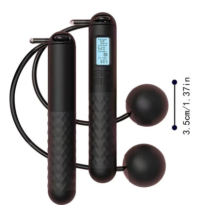 Ropeless Jump Rope Ball-Weighted Jump Ropes Adjustable Weighted Cordless Jump Rope Ball-Weighted Jumping Ropes