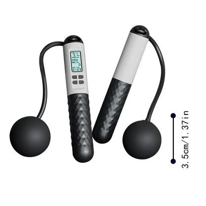 Ropeless Jump Rope Ball-Weighted Jump Ropes Adjustable Weighted Cordless Jump Rope Ball-Weighted Jumping Ropes