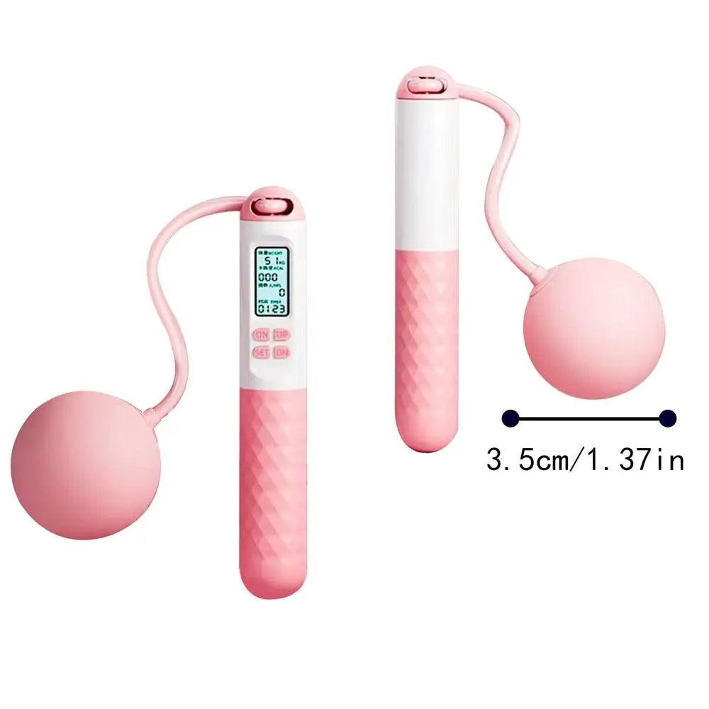 Ropeless Jump Rope Ball-Weighted Jump Ropes Adjustable Weighted Cordless Jump Rope Ball-Weighted Jumping Ropes
