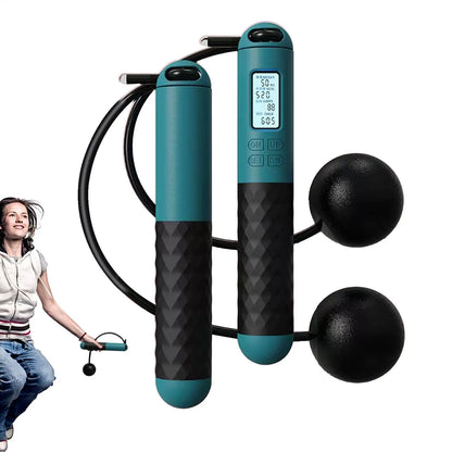Ropeless Jump Rope Ball-Weighted Jump Ropes Adjustable Weighted Cordless Jump Rope Ball-Weighted Jumping Ropes