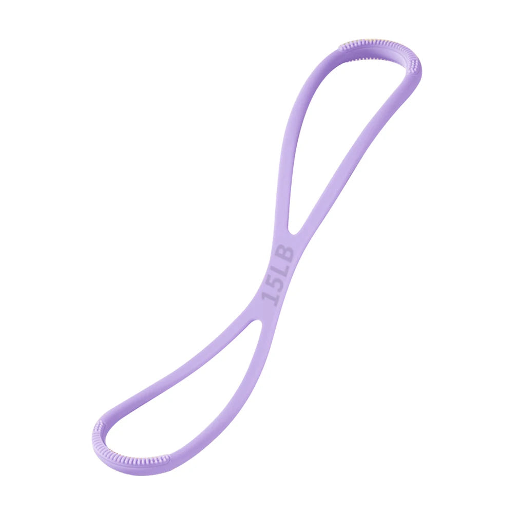 Figure 8 Fitness Resistance Band Yoga Resistance Band Shoulder Stretch Band for Home Chest Arm Exercise