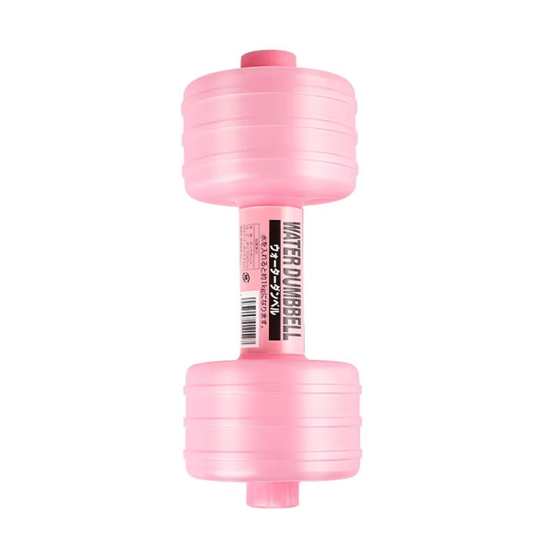 Water-Filled Dumbbells Portable Dumbbell Sports Water Bottle for Arm Strength Training Home Gym Fitness