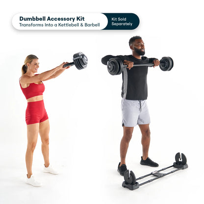 Echelon Strength Adjustable Dumbbells with Stand