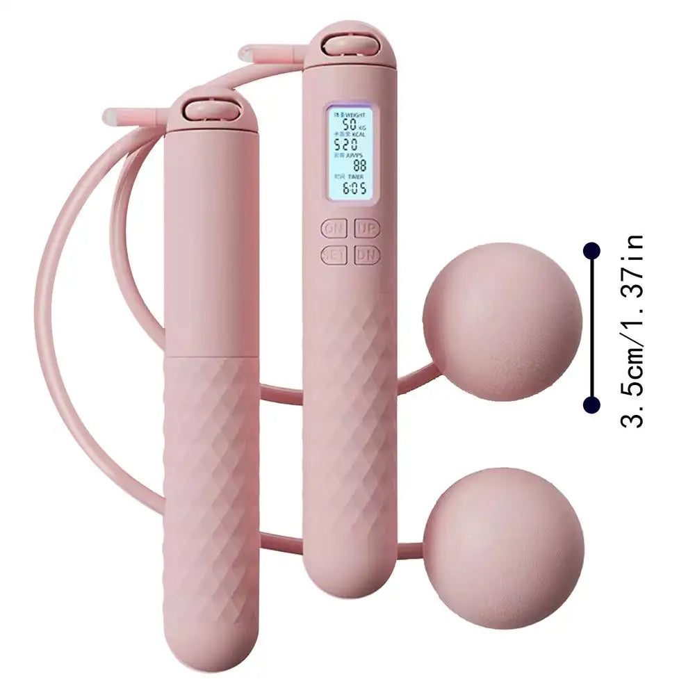 Ropeless Jump Rope Ball-Weighted Jump Ropes Adjustable Weighted Cordless Jump Rope Ball-Weighted Jumping Ropes