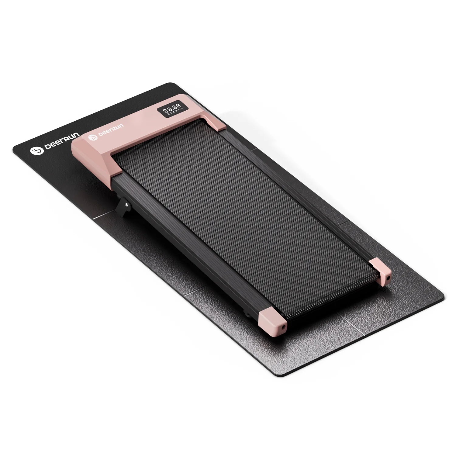Deerrun Q2 Urban 7% Incline Under-Desk Walking Pad with Smart Control | Rose Gold