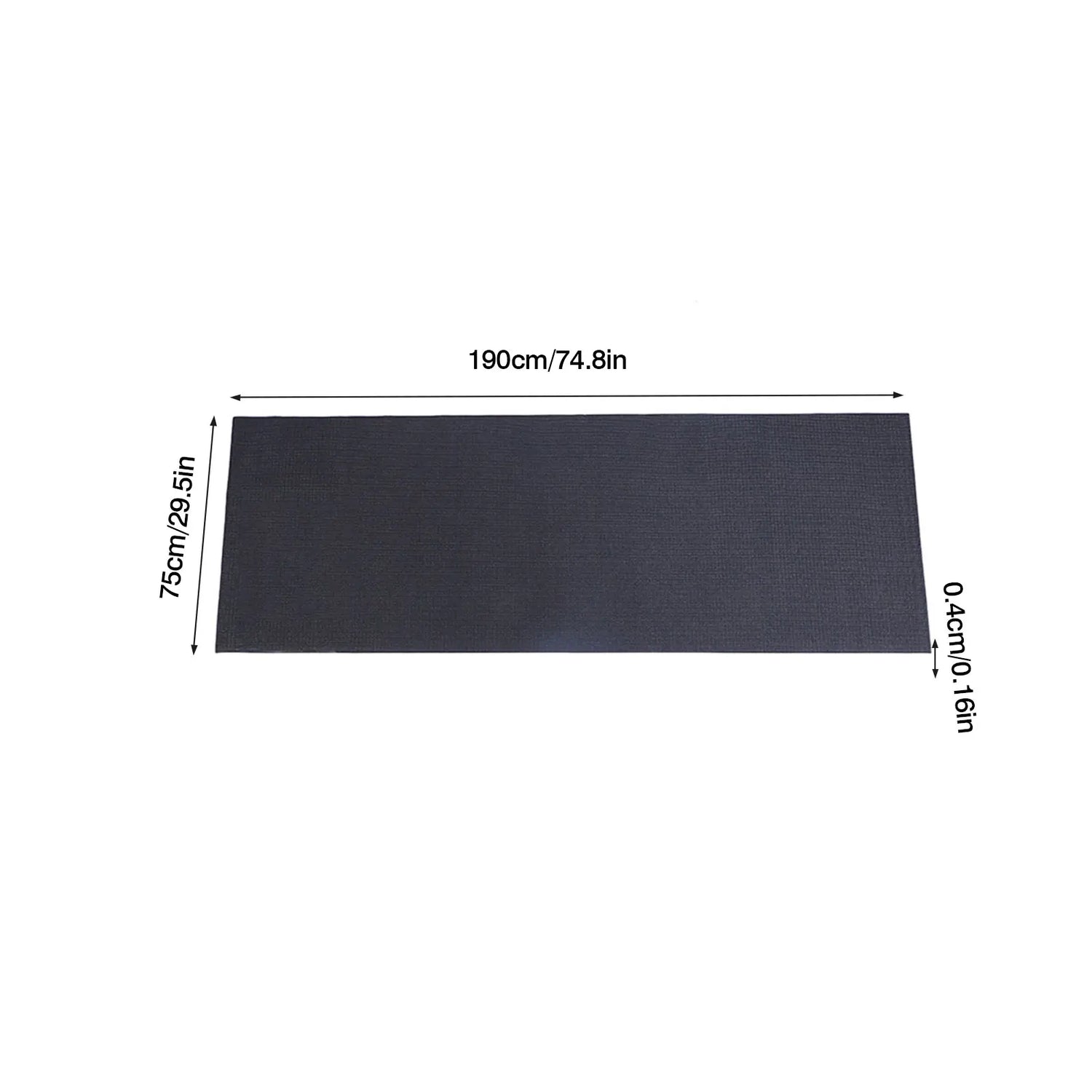 150X75Cm Walking Pad Mat for Treadmill Protect Floor Anti-Skid Quiet Exercise Workout for Fitness Equipments Shock Absorbing Pad
