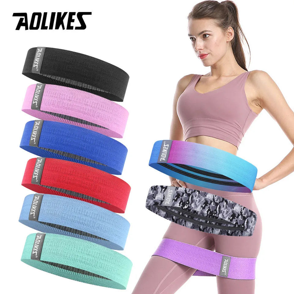 Fitness Elastic Booty Band for Sports Home Hip Circle Loop Resistance Band Workout Exercise for Legs Thigh Glute