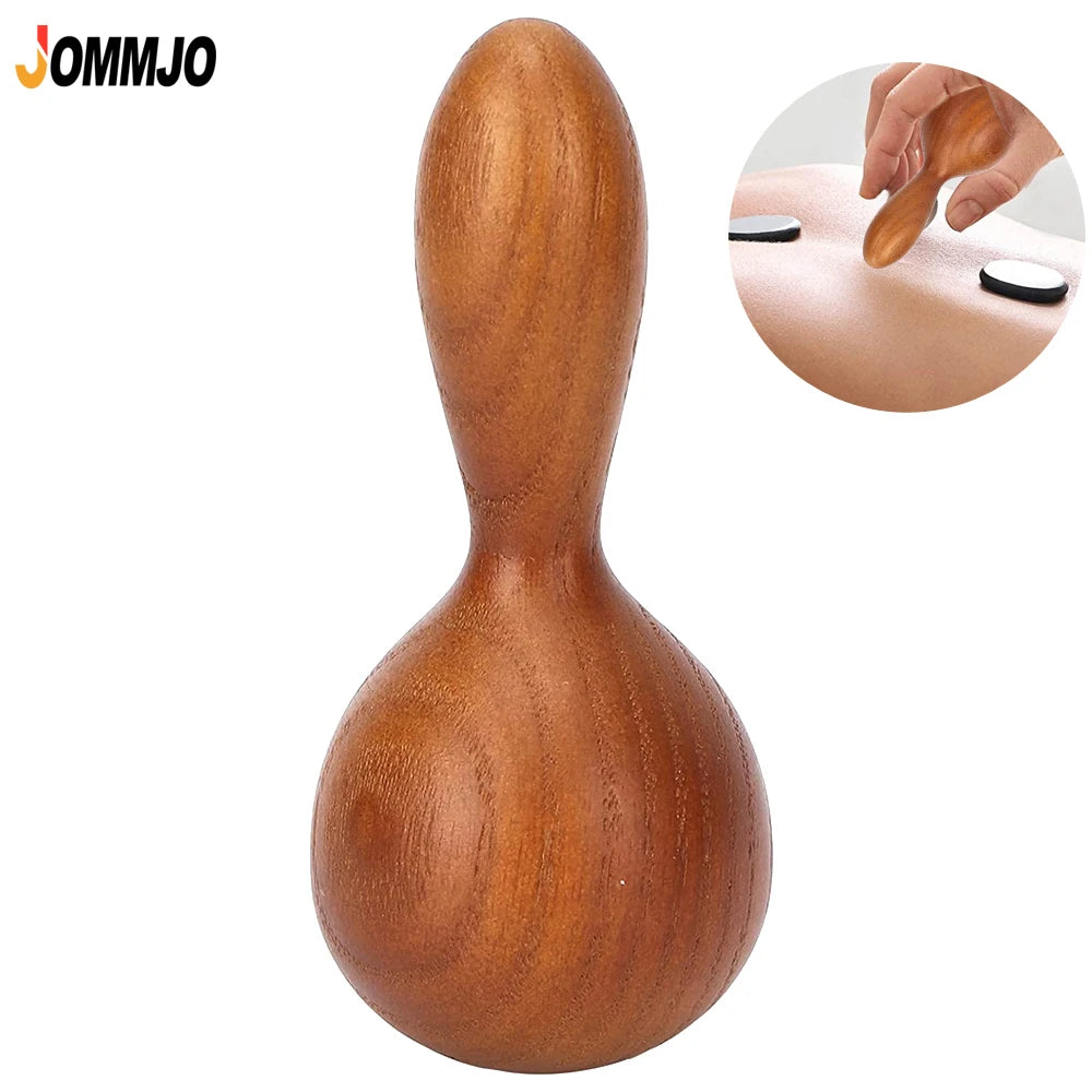 Portable Massage Hammer,Spa Massage Tool for Back Acupoint Massage &amp;Acupoint Relaxation,Wood Beauty Massage Hammer for Skin Care