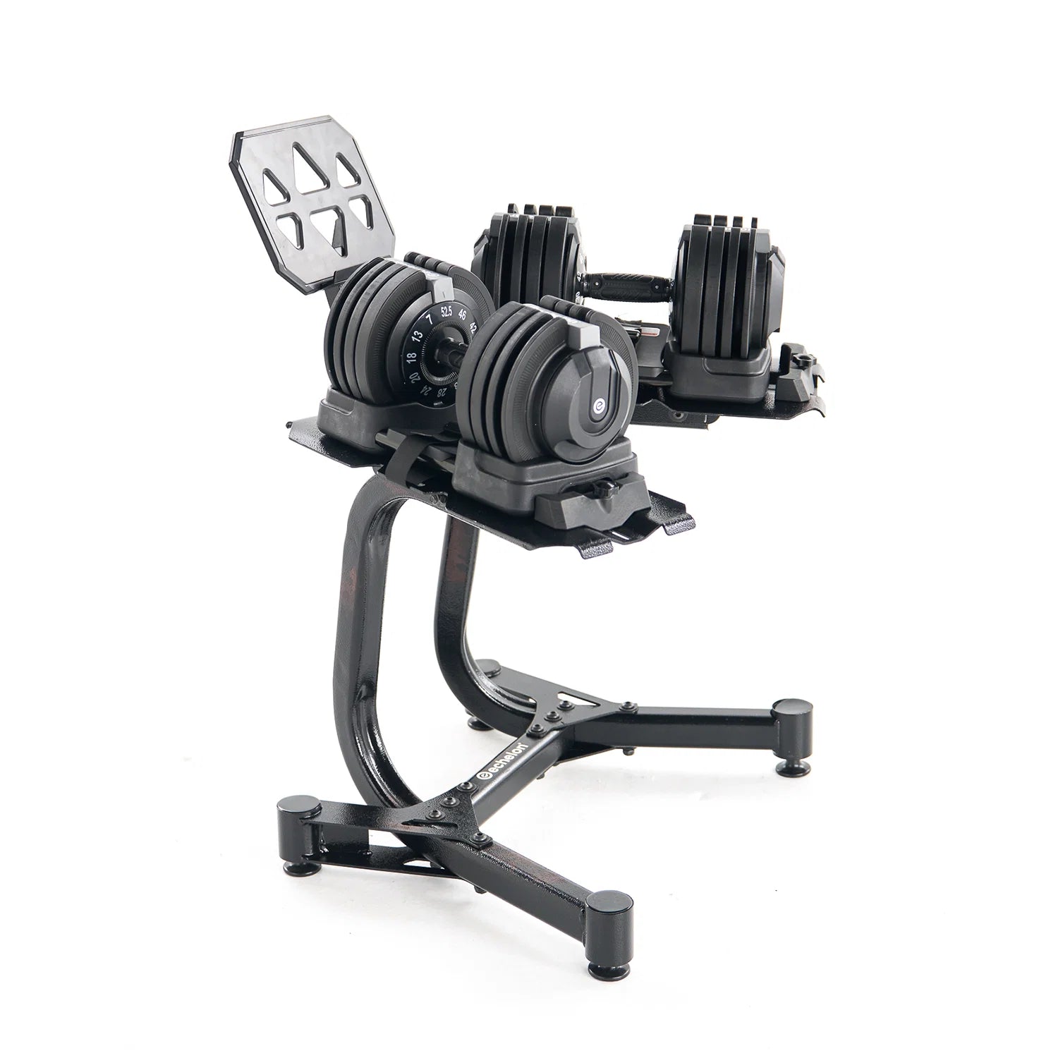 Echelon Strength Adjustable Dumbbells with Stand